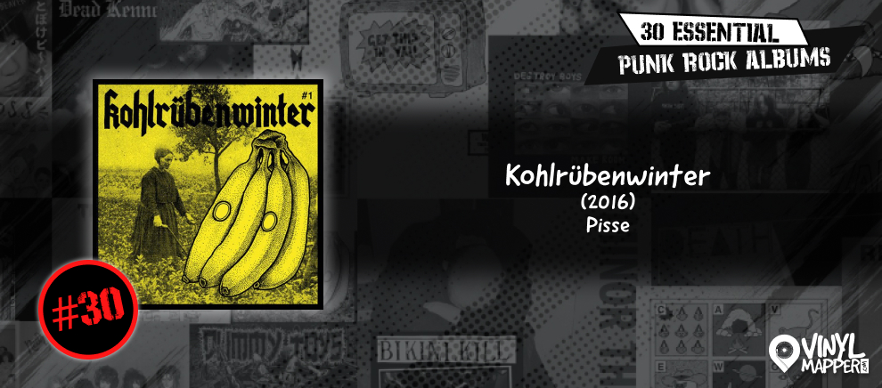 Pisse - Kohlrübenwinter - Essential Punk Rock Vinyl