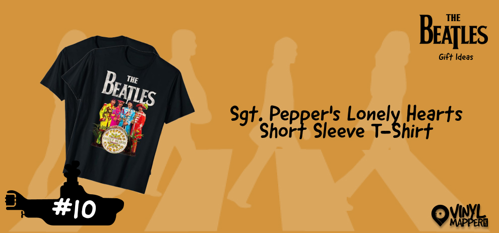 Sgt. Pepper's Lonely Hearts Club Band Short Sleeve T-Shirt - Must-Have Gifts for Beatles Enthusiasts