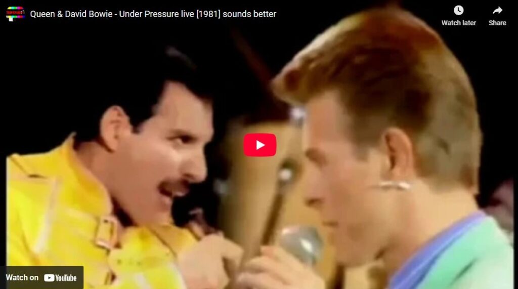 David Bowie & Queen - Under Pressure