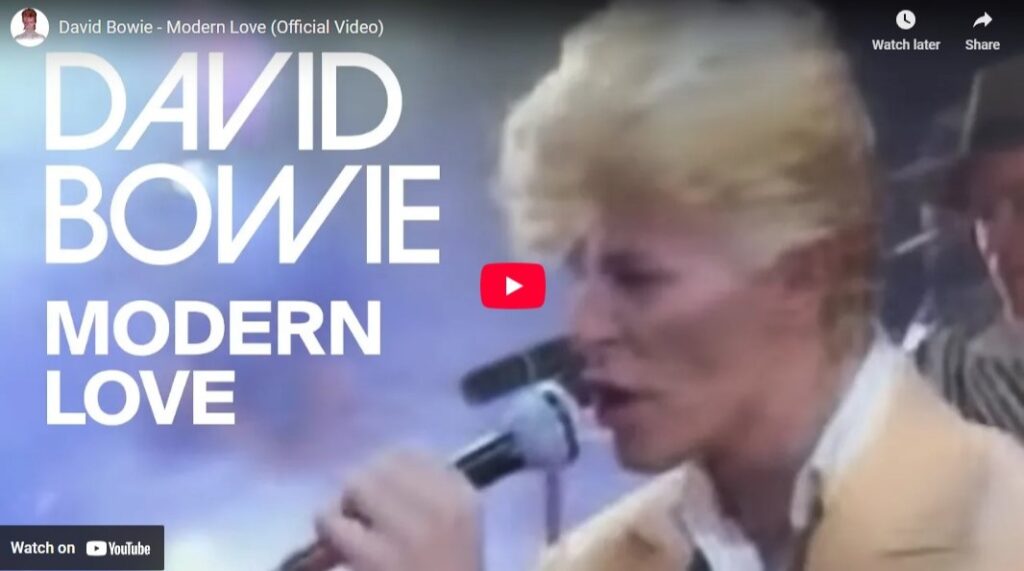 David Bowie Modern Love