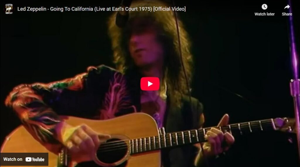 Going to California Essential Led Zeppelin Songs