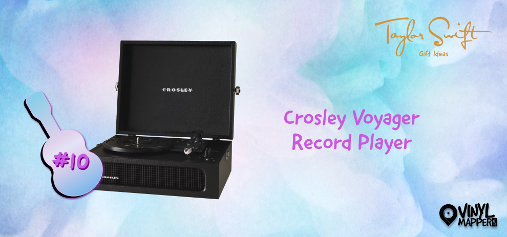 Crosley Voyager Record Player - Best Birthday Gifts for Taylor Swift Fans