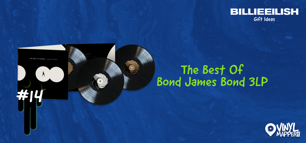 Best Birthday Gifts for Billie Eilish Fans The Best of Bond James Bond 3LP