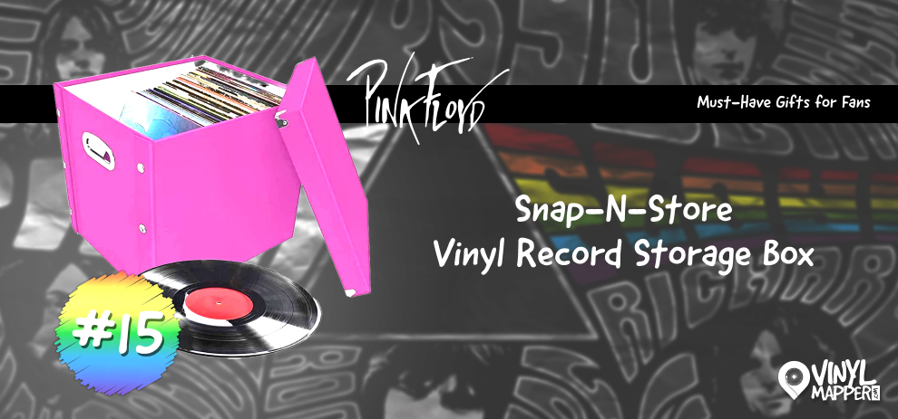 Pink Floyd Fan Gift Guide - Snap-N-Store Vinyl Record Storage Box