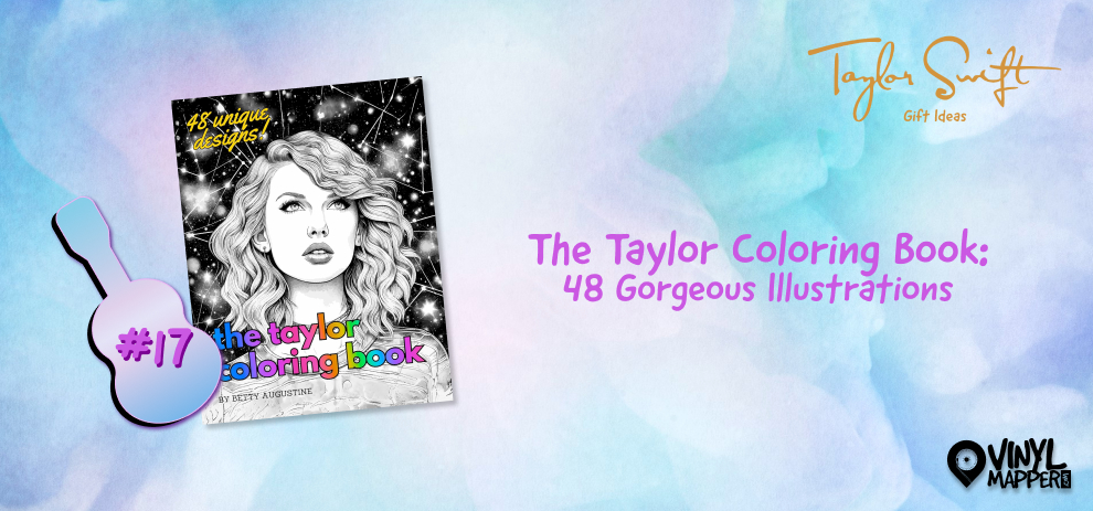 Coloring Book - Creative Taylor Swift-Inspired Gift Ideas