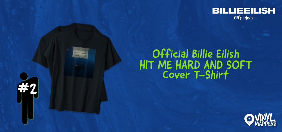 Perfect Presents for Billie Eilish Lovers Official Billie Eilish HIT ME HARD AND SOFT Cover T-Shirt