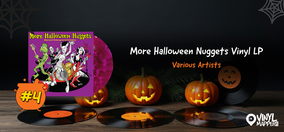 More Halloween Nuggets Vinyl LP - Halloween Vinyl Gifts for Music Lovers