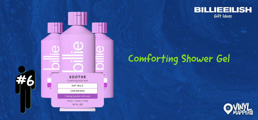 Perfect Presents for Billie Eilish Lovers Comforting Shower Gel 
