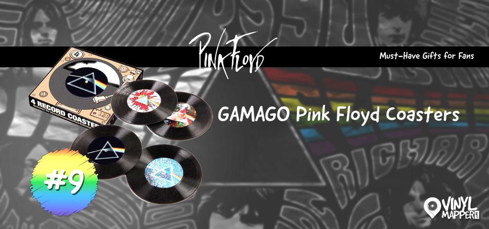 Affordable Pink Floyd Gifts Under $50 - GAMAGO Pink Floyd Coasters