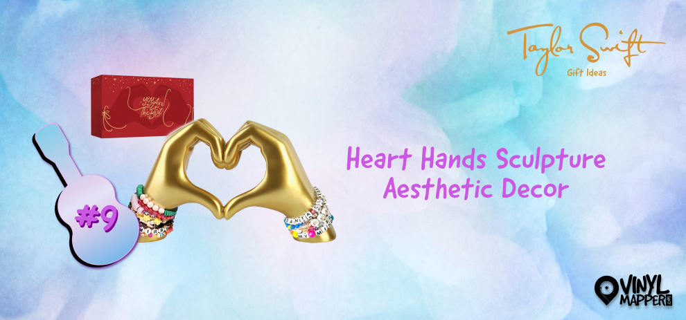 Heart Hands Sculpture - Taylor Swift Gifts for Fans Who Have Everything