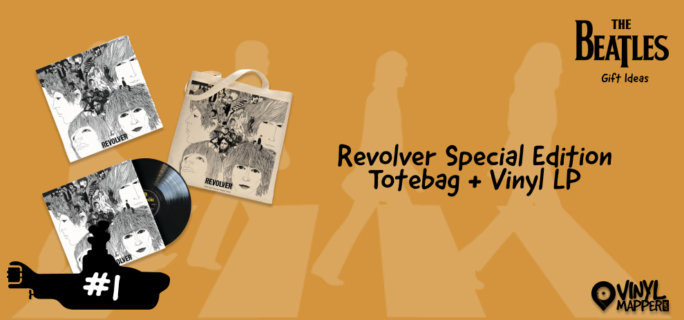 Official Beatles Merchandise Gift Ideas Revolver Special Edition Totebag Vinyl LP 