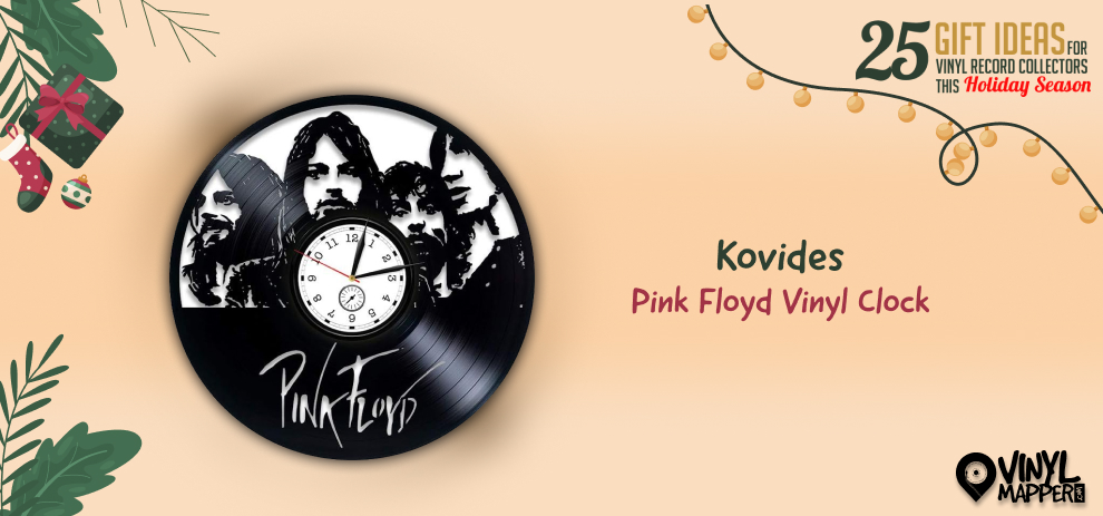 Best Amazon Christmas Gifts for Vinyl Collectors Pink Floyd Vinyl Clock