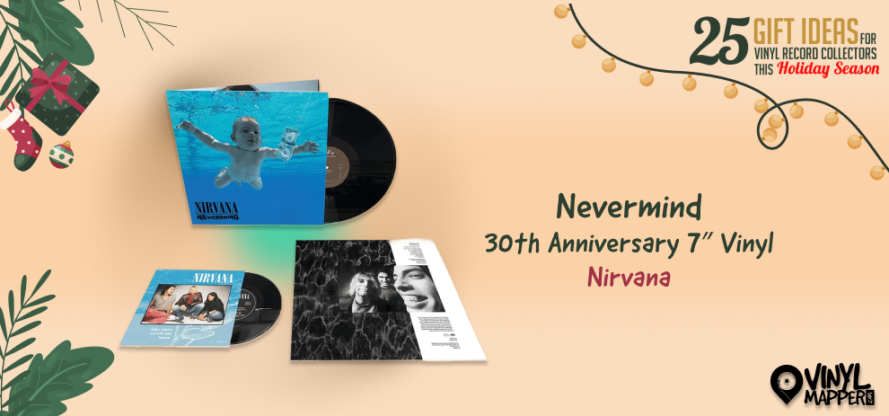 Best Retro-Inspired Gifts for Music Lovers Who Collect Vinyl Nirvana ‎- Nevermind 30th Anniversary 7inch Vinyl