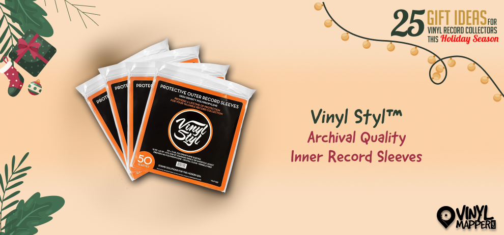Best Vinyl Accessories to Gift This Christmas Vinyl Styl Archival Quality Inner Record Sleeves