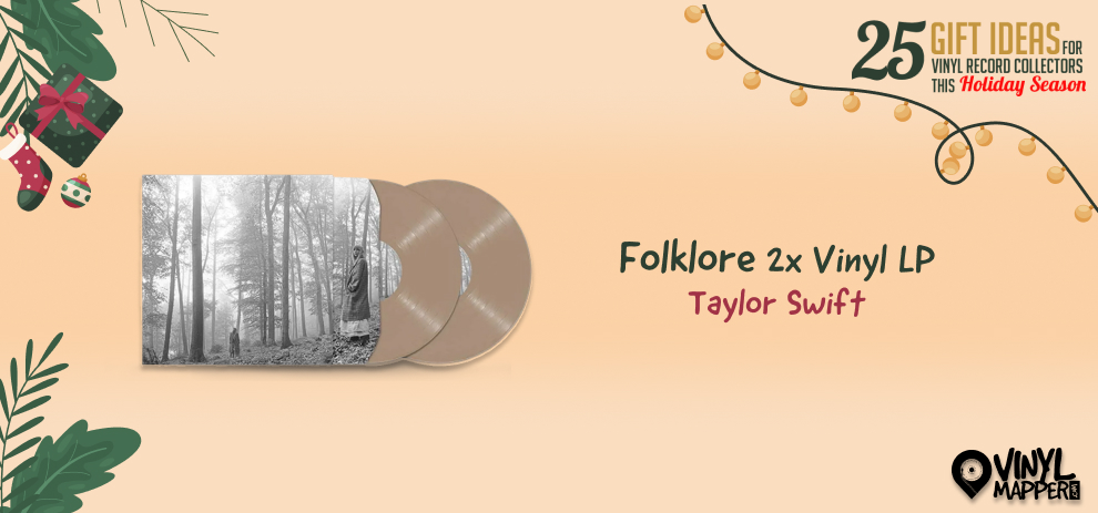 Best Vinyl LP Christmas Gifts for Collectors - Taylor Swift Folklore