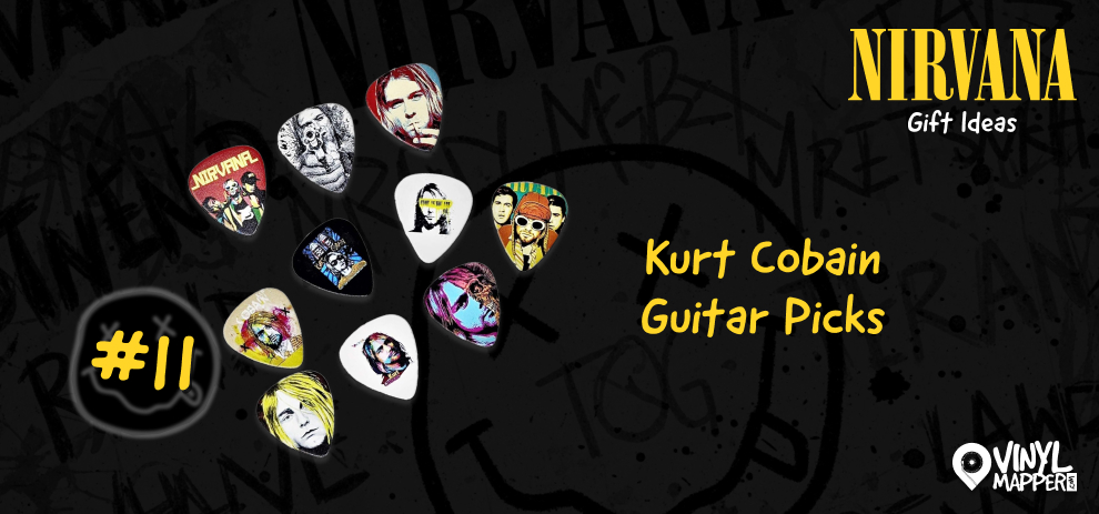 Top 10 Nirvana Gifts Every Fan Will Love - Kurt Cobain Guitar Picks