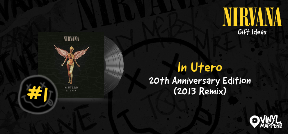 Top Holiday Gifts for Nirvana Fans (Vinyl, Merch & More) - In Utero Vinyl LP