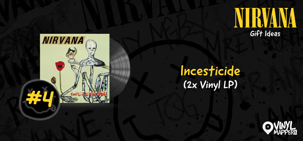 Top Holiday Gifts for Nirvana Fans (Vinyl, Merch & More) - Incesticide Vinyl LP
