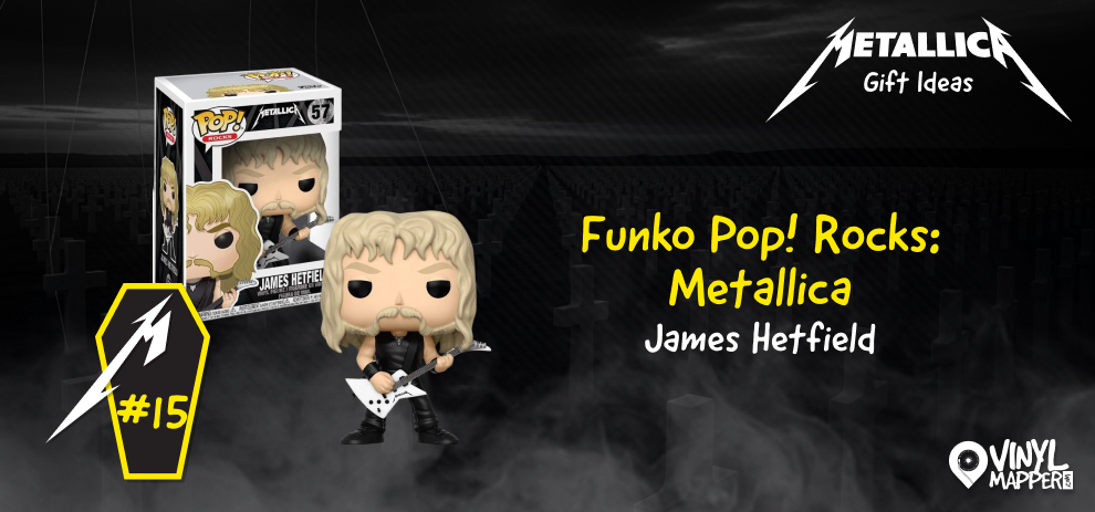 Coolest Metallica gifts for music lovers - Funko Pop! Rocks: Metallica – James Hetfield