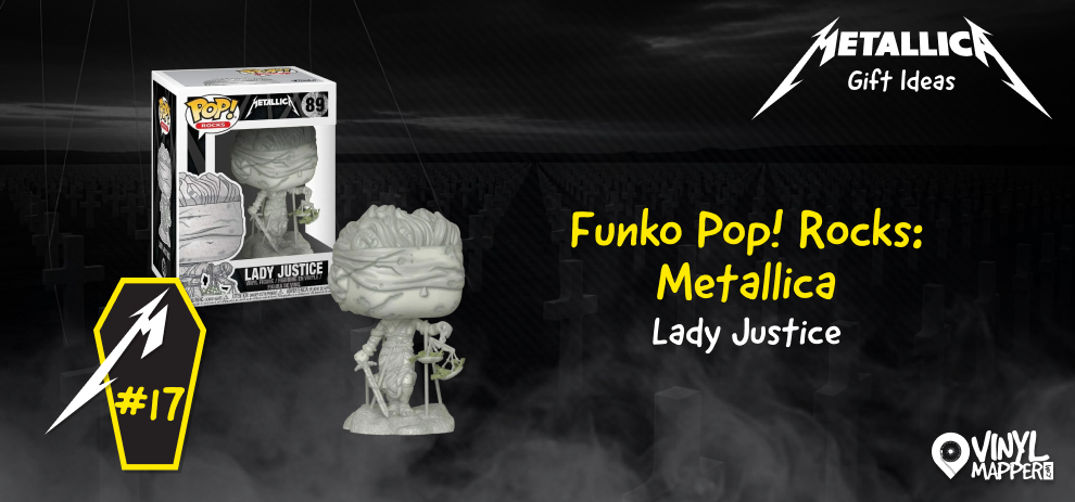Ultimate guide to Metallica gifts for fans and collectors - Funko Pop! Rocks: Metallica – Lady Justice