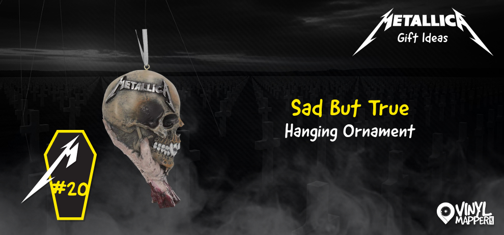 Metallica gift ideas - Sad But True Hanging Christmas Ornament