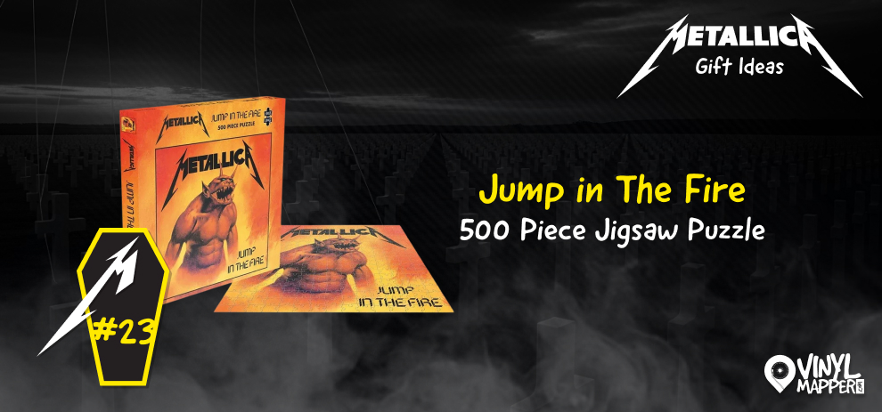Best Metallica merchandise and gift ideas for fans - Jump in The Fire 500 Piece Jigsaw Puzzle