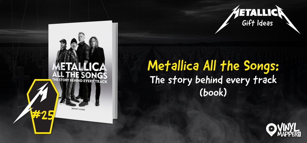 Must-have Metallica gifts for music lovers - Book: Metallica All the Songs – The Story Behind Every Track