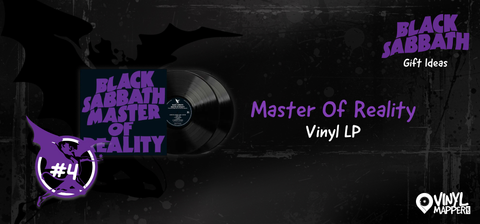 Unique Black Sabbath Gifts for the Holidays - Black Sabbath – Master of Reality Vinyl LP