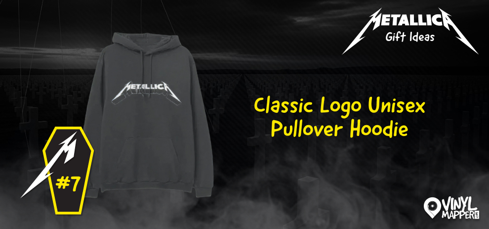 Affordable and premium Metallica gifts for every fan - Classic Logo Unisex Pullover Hoodie