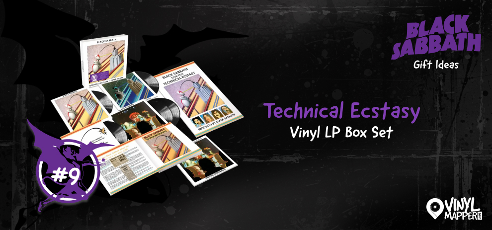 Unique Black Sabbath Gifts for the Holidays - Black Sabbath – Technical Ecstasy Vinyl LP Box Set
