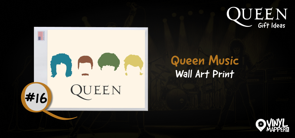 Queen Gift Ideas - Queen Music Wall Art Print
