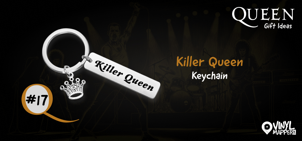 Affordable Queen Gifts - Killer Queen Keychain