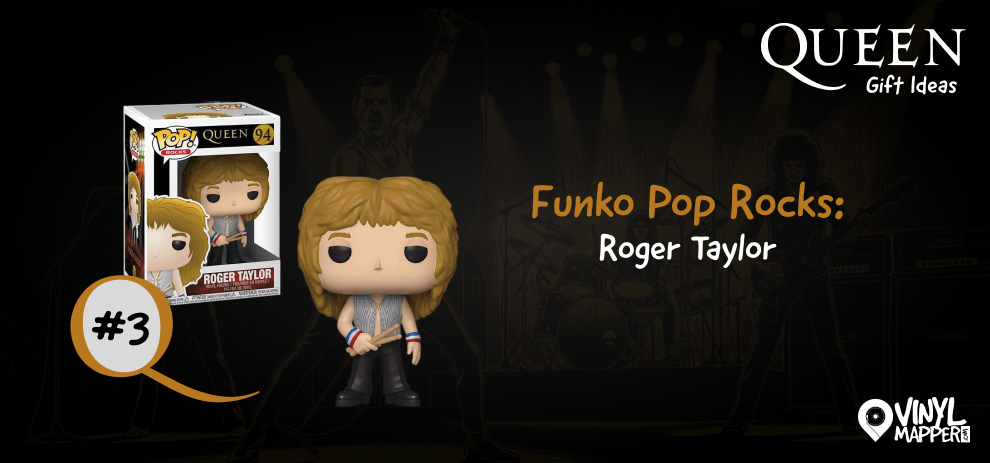 Collectible Queen Gifts for Christmas, Birthdays and Other Occasions - Funko Pop Rocks — Roger Taylor
