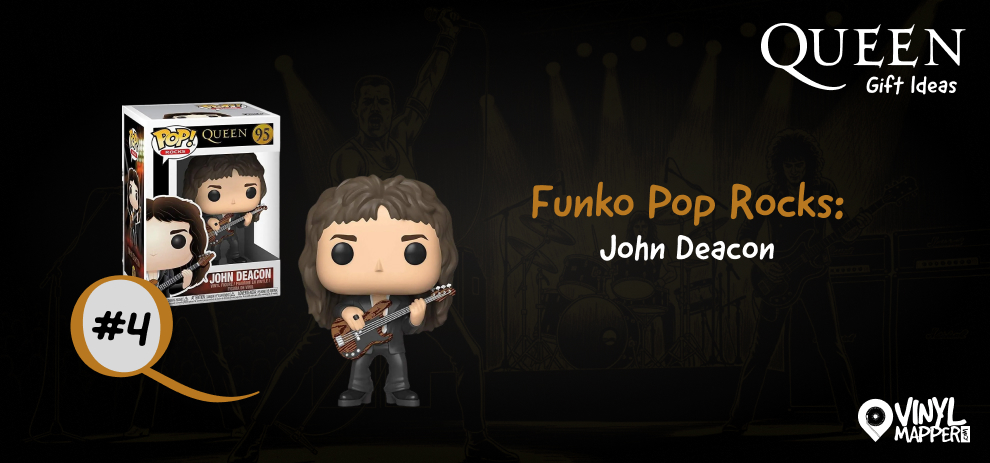 Collectible Queen Gifts for Christmas, Birthdays and Other Occasions - Funko Pop Rocks — John Deacon