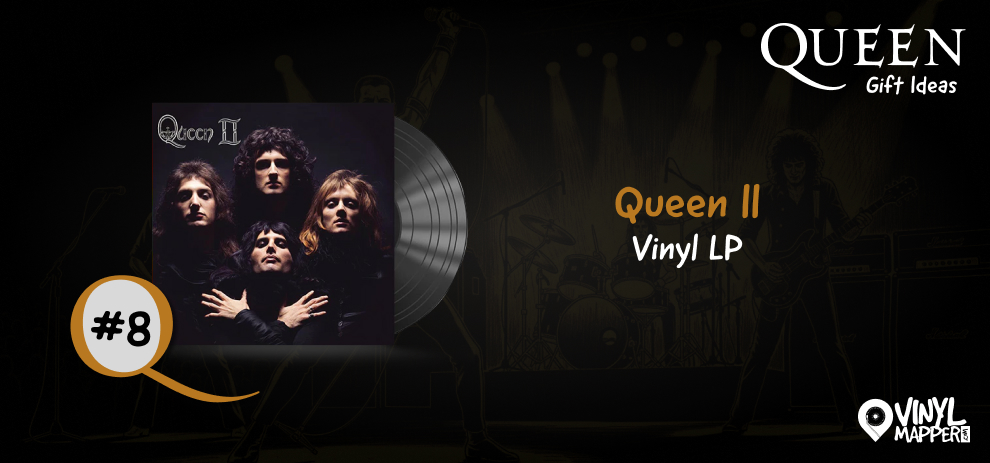 Queen Band Vinyl, Memorabilia, Apparel Gift Ideas - Queen II Vinyl LP