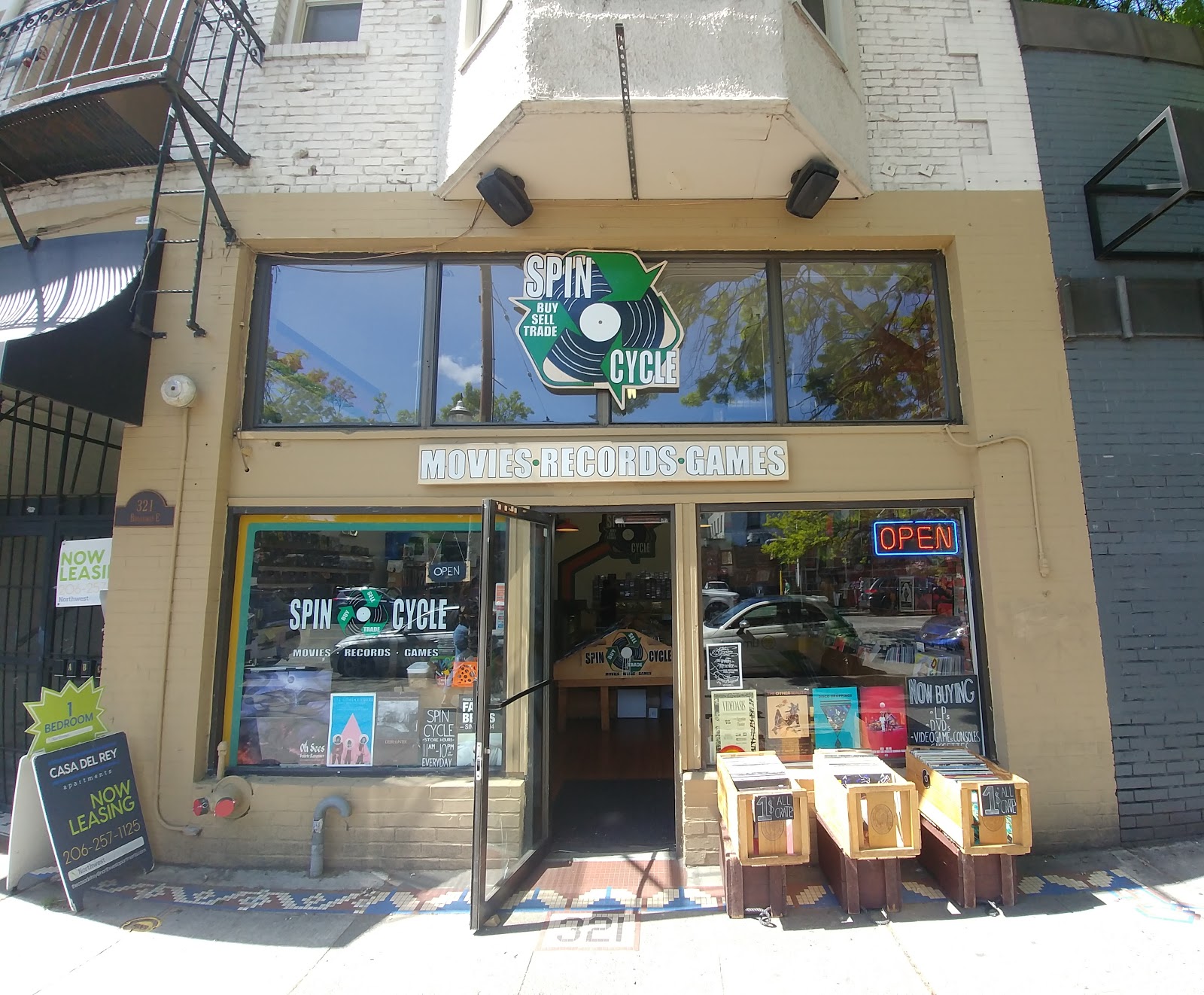 Spin Cycle Records Movies and Games